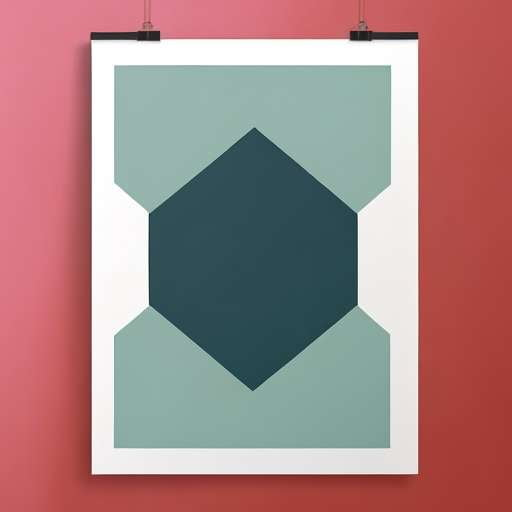 Geometric Poster Midjourney Prompts for Custom Self Printing - Socialdraft