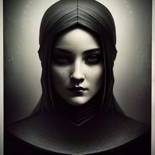 Wraith Portrait Midjourney Prompt - Customizable Dark Fantasy Art - Socialdraft