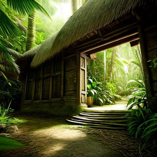 Jungle Hideaway Midjourney Prompts - Create your own Amazonian oasis! - Socialdraft