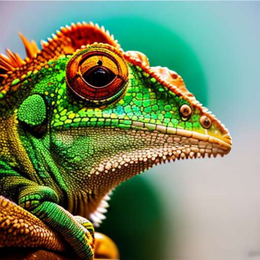 Midjourney Chameleon Portrait Prompt: Transform Your Art with Color and Texture - Socialdraft