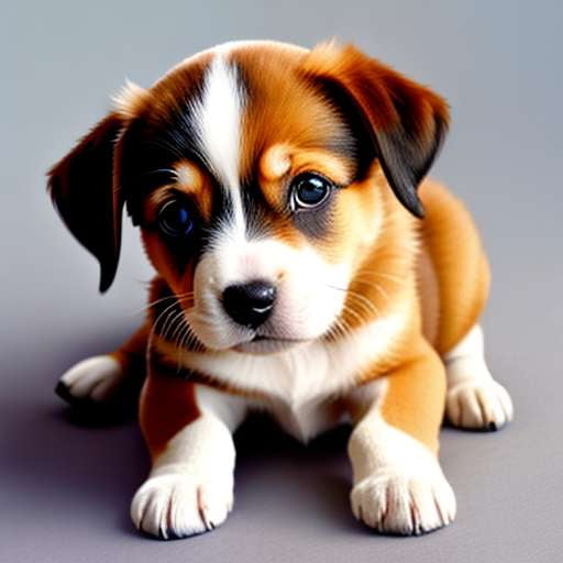 Customizable Midjourney Cute Puppy Portrait Prompt - Create Your Own Adorable Pup Masterpiece - Socialdraft