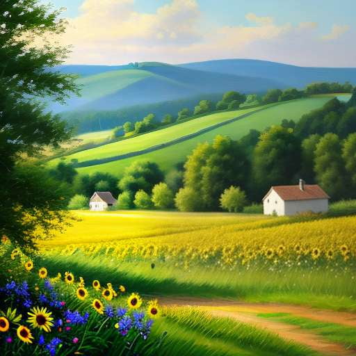 French Countryside Midjourney: Create Your Own Charming Provence Scene - Socialdraft