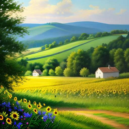 French Countryside Midjourney: Create Your Own Charming Provence Scene - Socialdraft