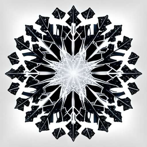 Snowflake Electron Microscopy Midjourney Prompt | Customizable Artwork Ideas - Socialdraft