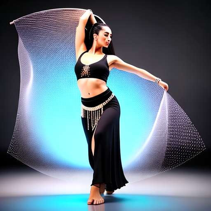 Belly Dance Fusion Midjourney Art Prompt - Customizable Text-to-Image Creation - Socialdraft