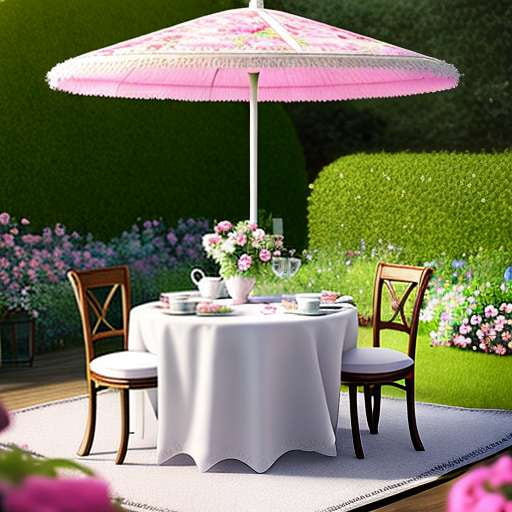 Garden Tea Party Midjourney Image Prompts - Socialdraft