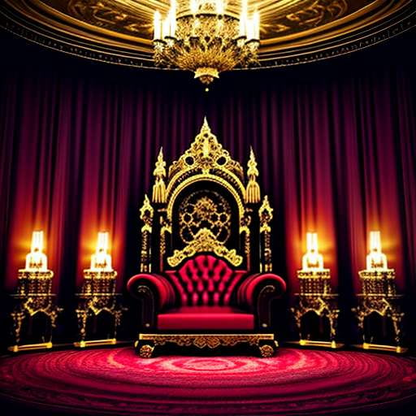 Gothic Vampire Throne Room Midjourney Image Generator - Socialdraft