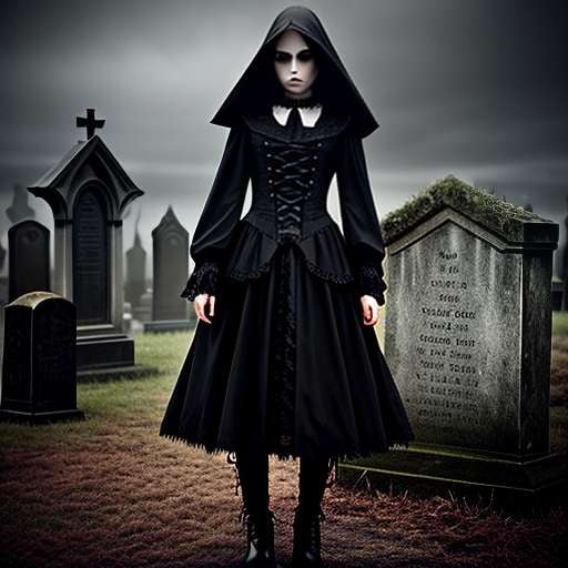 Midjourney Gothic Cemetery: Create your own hauntingly beautiful cemetery scenes - Socialdraft