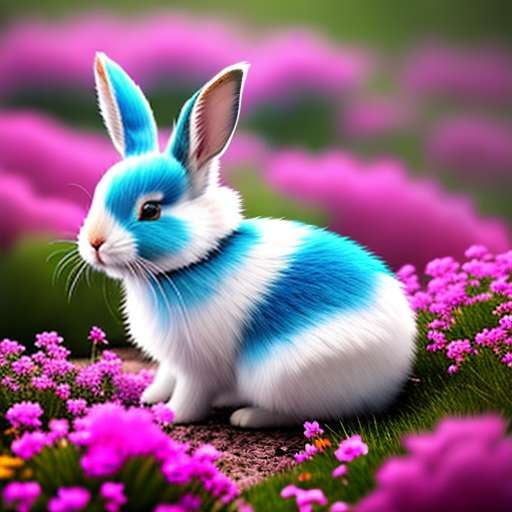 Rocky Mountain Bunny - Custom Midjourney Prompt Image - Socialdraft