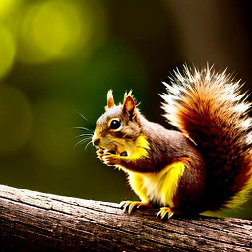 Luminous Nutty Squirrel Midjourney Prompt - Socialdraft