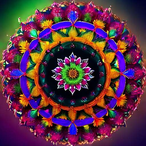 "Custom Birthday Mandala Midjourney Prompt - Personalized Text-to-Image Prompt for Unique Mandala Art" - Socialdraft