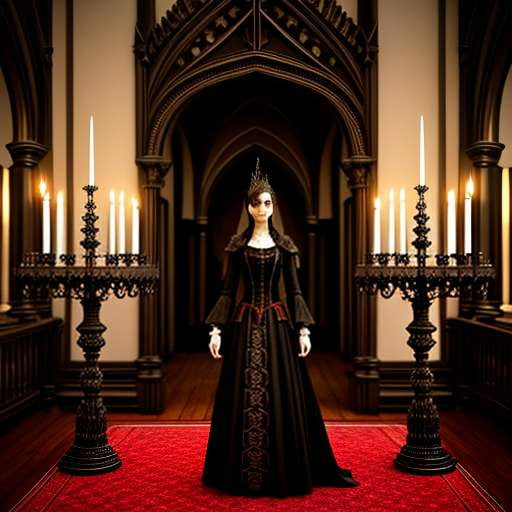 Victorian Vampire Portrait Midjourney Prompt – Customizable Gothic Art - Socialdraft