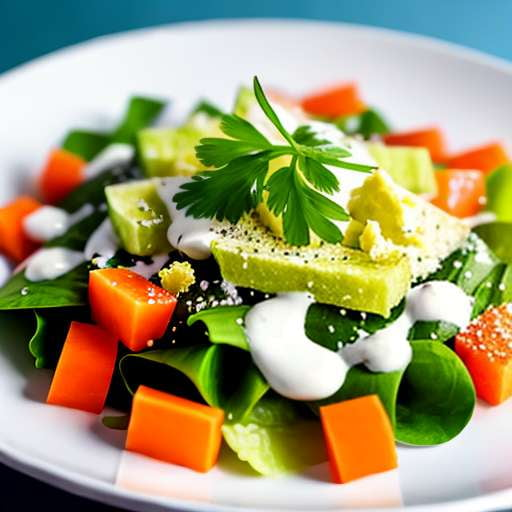 Caesar Salad Midjourney Prompt with Ranch Dressing Recipe - Socialdraft