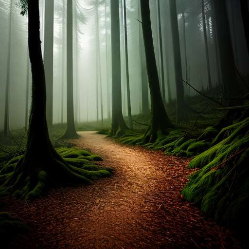 Enchanted Forest Midjourney Prompt: A Mystical Journey through Dark Woods. - Socialdraft