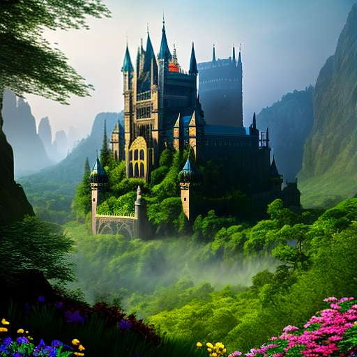 Fantasy Tower Midjourney Prompt - Create a Magical Castle with AI Imagery - Socialdraft