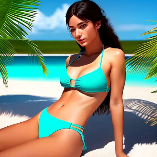 "Customizable Bandeau Bikini Design Midjourney Prompt" - Socialdraft