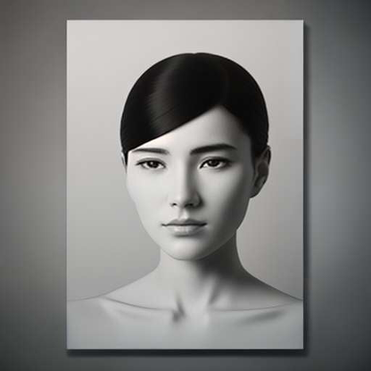 "Modern Muse Midjourney Prompt: Create Your Own Sleek and Stylish Female Portrait" - Socialdraft