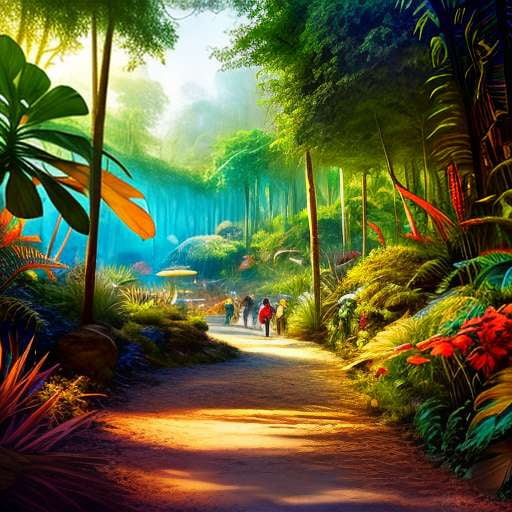 Jungle Adventure Midjourney - Create Your Own Interactive Navigation Prompt - Socialdraft