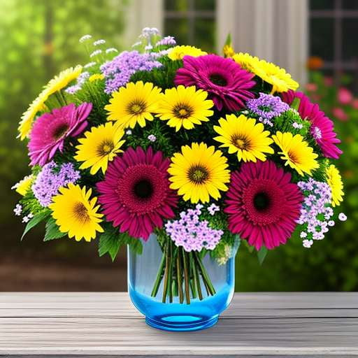 Beautiful Flower Bouquet Midjourney Prompt for Image Generation - Socialdraft