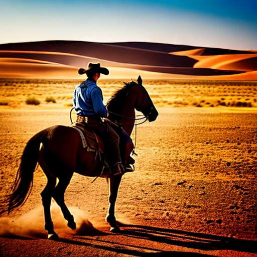 Cowboy Hat and Bandana Midjourney Prompt: Create Your Own Wild West Adventure - Socialdraft