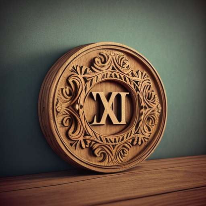 3D Wood Carved Letterings for Custom Decor or Signage - Socialdraft