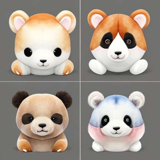 Customizable Plushie Animals: Create Your Own Cute and Cuddly Creations with Midjourney Prompts - Socialdraft