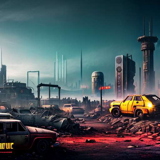 Fallout World Map Midjourney Prompt - Socialdraft