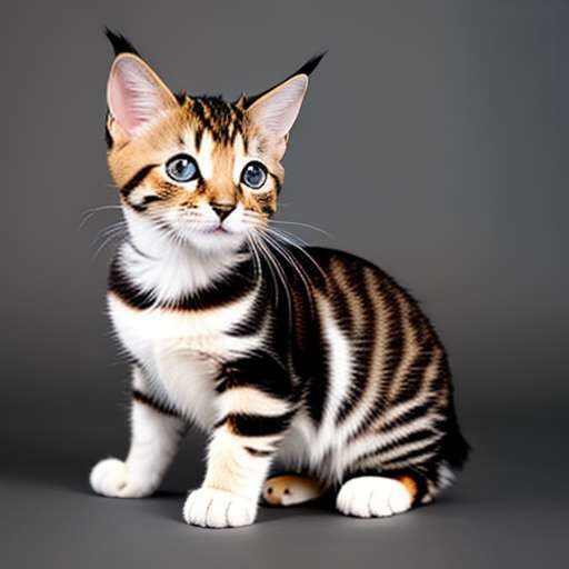 Toyger Kitty Midjourney Prompt - Customize Your Own Adorable Feline Masterpiece! - Socialdraft