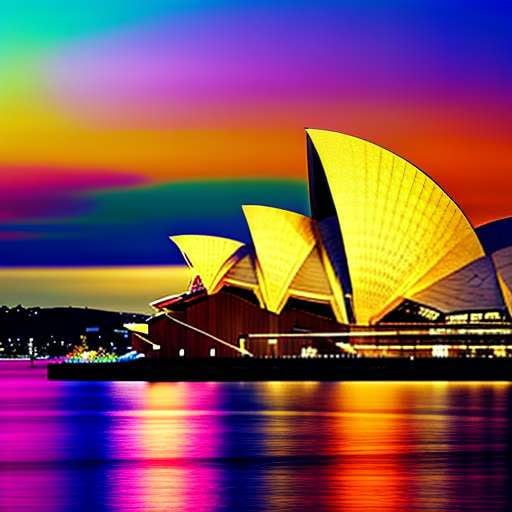 Sydney Opera House Midjourney Image Prompt for Custom Creations - Socialdraft