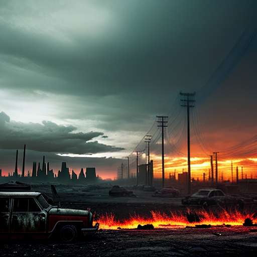 Midjourney Apocalyptic Scene Generator: Create Your Own End of the World Illustration - Socialdraft