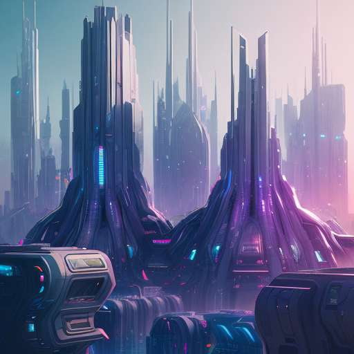 Futuristic Buildings Midjourney Prompts for Game Assets Creation - Socialdraft