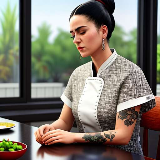 Female Chef Tattoo Midjourney Prompts - Customizable and Unique! - Socialdraft