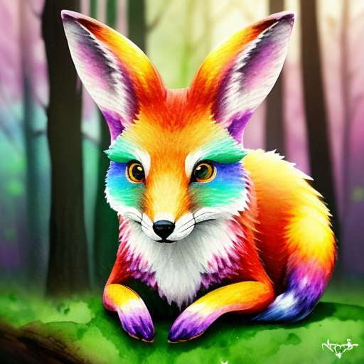 Rainbow Gemstone Animal Midjourney Prompts - Create Your Own Dazzling Creatures - Socialdraft