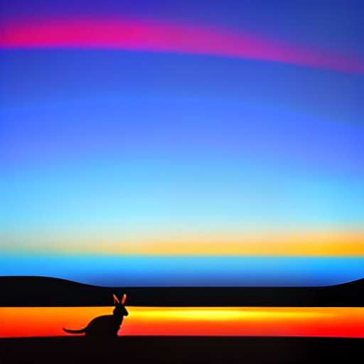 "Custom Kangaroo Silhouette Midjourney Prompts for Unique Art Creations" - Socialdraft