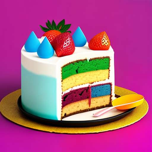 Tropical Strawberry Time Travel Cake Midjourney Prompt - Socialdraft