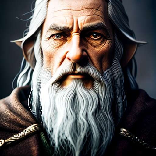 "Fantasy Character Portrait Midjourney Generator - Lord of the Rings Inspired" - Socialdraft