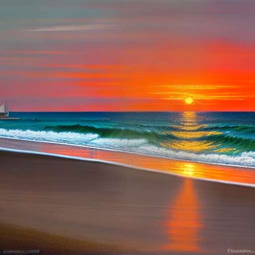 Beach Sunset Midjourney Creator: Customize Your Own Sunset Masterpiece - Socialdraft