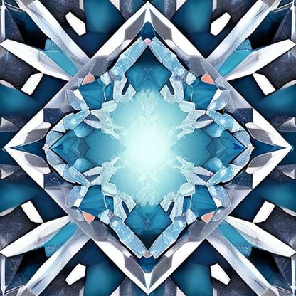 Crystal Infinity: Create your own Unique Superimposed Crystal Art with Midjourney Prompt - Socialdraft