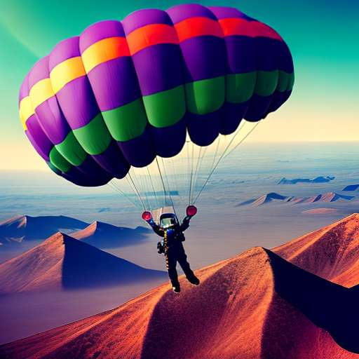 Gas Giant Skydiving Midjourney Prompts for Custom Art Inspiration - Socialdraft
