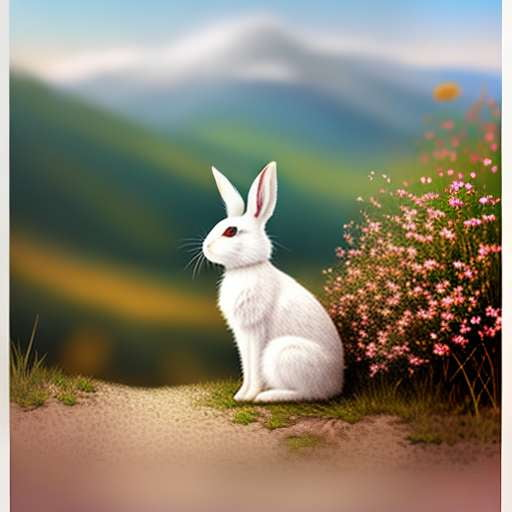 Mountain Meadow Bunny Midjourney Prompt - Socialdraft