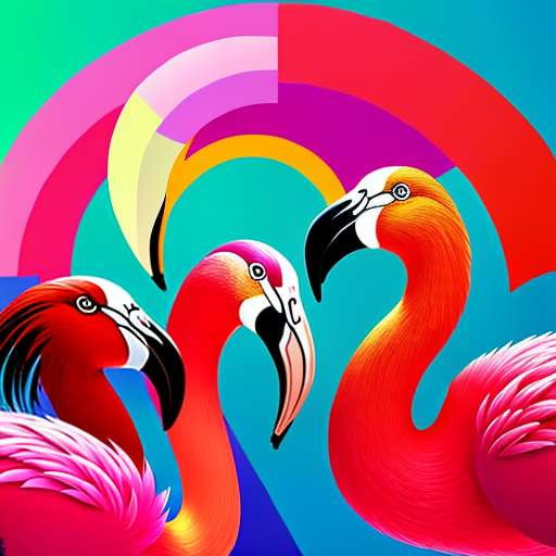 Flamingo Family Customizable Midjourney Prompt - Socialdraft