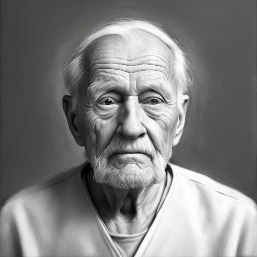 Midjourney Prompt: Customizable Old Man Portrait - Socialdraft