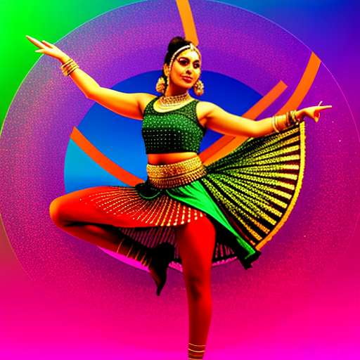 Bhangra Dance Midjourney Prompt - Customizable Text-to-Image Model - Socialdraft