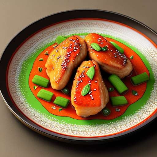 Midjourney Asian Orange Chicken Recipe - Photorealistic, Easy to Follow - Socialdraft