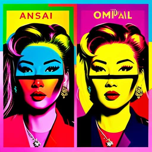 Pop Art Asian Midjourney Prompts - Customizable and Unique Text-to-Image Generations - Socialdraft