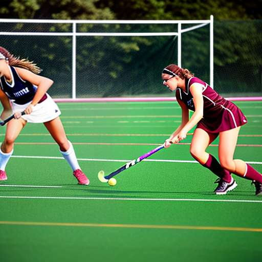 High School Field Hockey Tribute Midjourney Prompt - Socialdraft