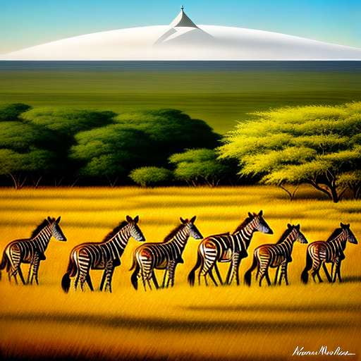 African Safari Midjourney Image Prompts for Authentic Artwork - Socialdraft