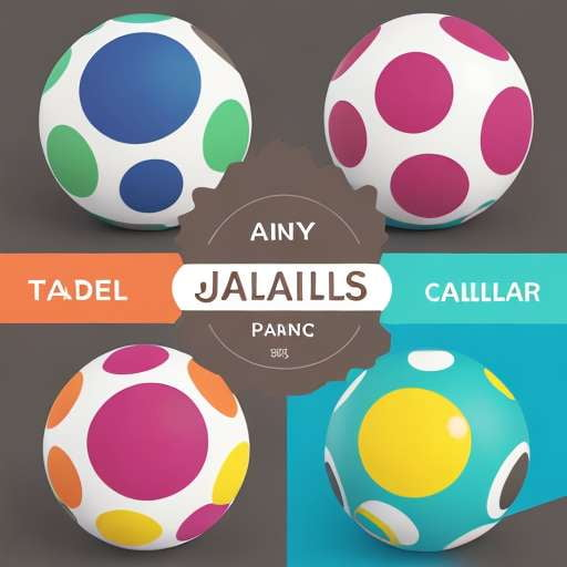 "Playful Balls" Stickers - Fun and Colorful Decorations for Any Surface - Socialdraft