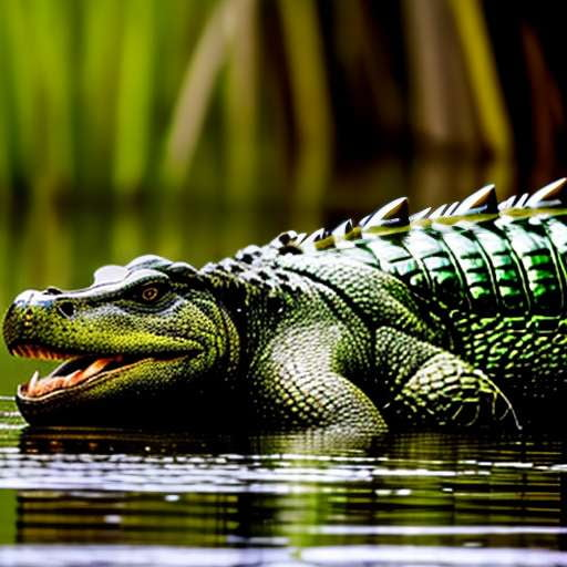 "Majestic Alligator Midjourney: Create Your Own Exhibit" - Socialdraft