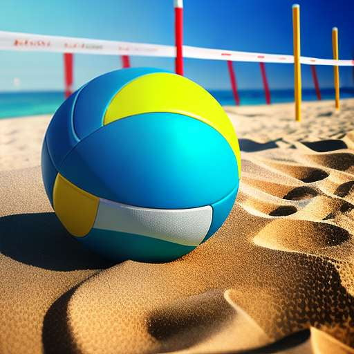 "Beach Volleyball Icon Generator: 3D Midjourney Prompts" - Socialdraft